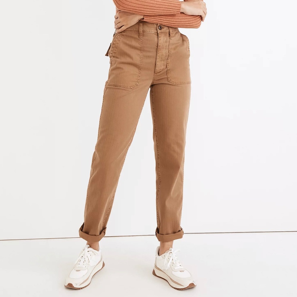 Madewell The Perfect Vintage Straight Workwear Pant
